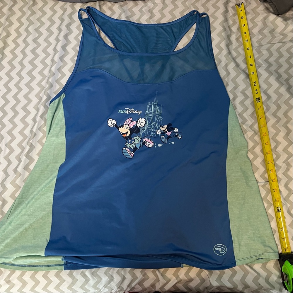 Rundisney every mile is magic running dri fit tank top